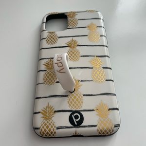 Gold Pineapple Loopy Case for iPhone 11